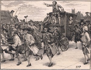 The Mob Releasing Mr Wilkes on His Way to Prison AD 1768